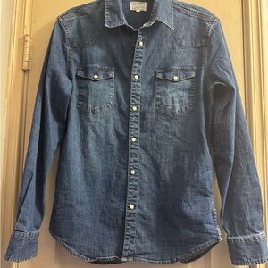 Denim Button Down Shirt